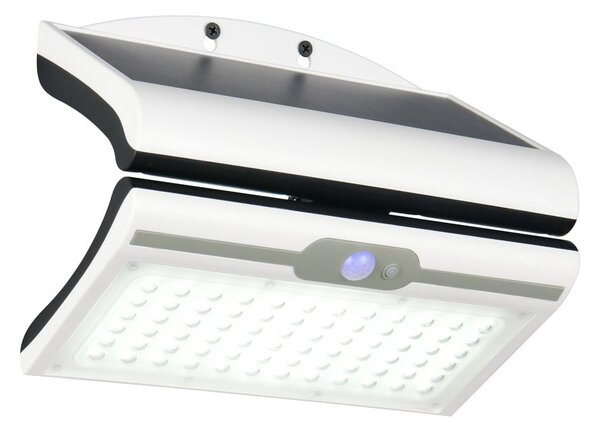LED стенно външно осветително тяло със соларен панел (височина 18,5 cm) Macapa – Reality