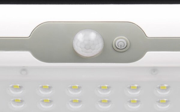LED стенно външно осветително тяло със соларен панел (височина 18,5 cm) Macapa – Reality