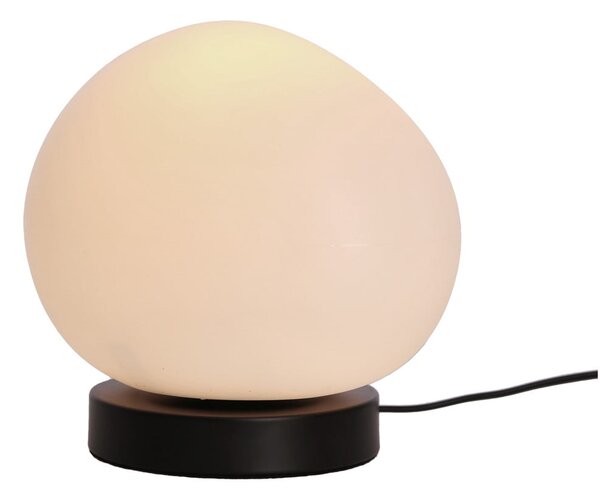 Черно-бяла настолна лампа (височина 19 cm) Stones – Candellux Lighting