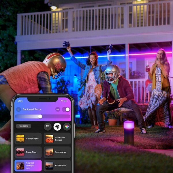 LED RGBW Димируема лента Philips Hue Екстериорен Strip LED/40W 5 м IP67