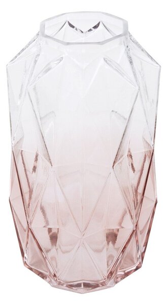 Розова стъклена ваза (височина 28 cm) Brice – Premier Housewares