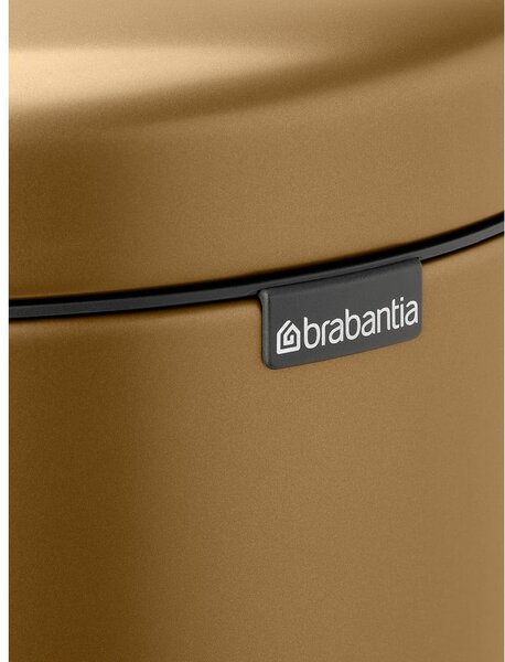 Стоманено кошче за боклук с педал в месингов цвят 30 l NewIcon – Brabantia