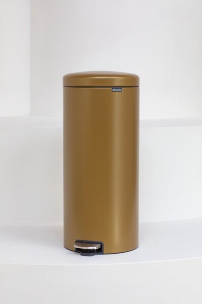 Стоманено кошче за боклук с педал в месингов цвят 30 l NewIcon – Brabantia