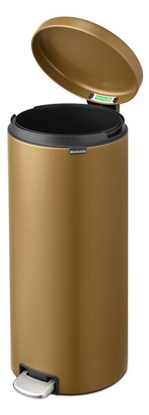 Стоманено кошче за боклук с педал в месингов цвят 30 l NewIcon – Brabantia