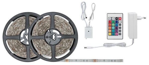 Paulmann 78980 - LED RGB/28W Димируема лента SIMPLED 10м 230V + дистанционно