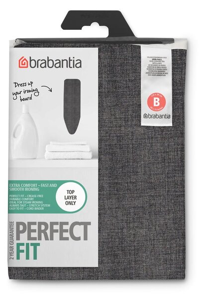 Покривало за дъска за гладене Denim Black B – Brabantia
