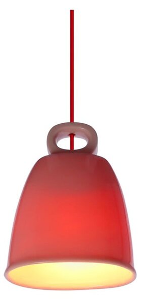 Розов детски полилей с керамичен абажур Sewilla – Candellux Lighting