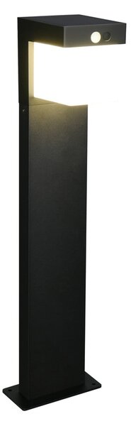 LED колонно външно осветително тяло със соларен панел (височина 50 cm) Colombo – Reality
