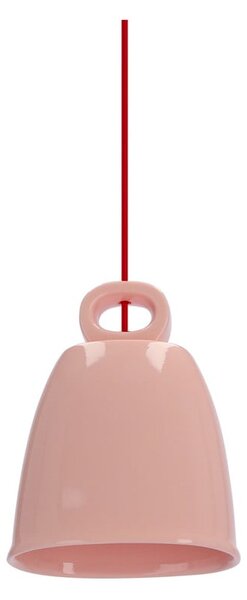 Розов детски полилей с керамичен абажур Sewilla – Candellux Lighting