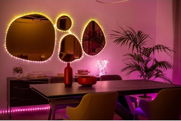 Twinkly TWD060STP-B - LED RGB Димируема лента DOTS 60xLED 3 м Wi-Fi USB