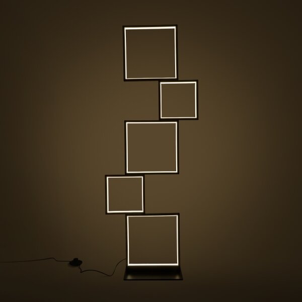 BRILAGI - LED подова лампа SHIFT LED/36W/230V 4000K 123 cm черна