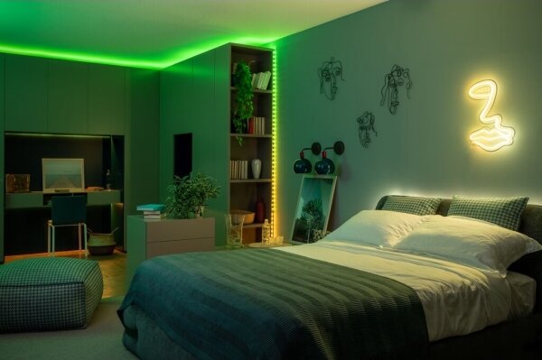Twinkly TWD400STP-BEU - LED RGB Екстериорен димируема лента 400xLED 20 м IP44 WiFi