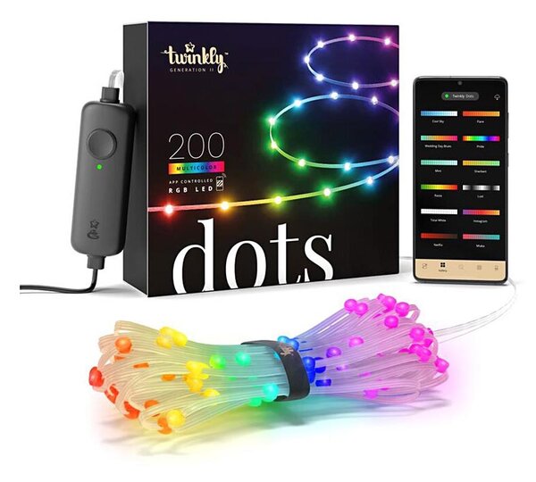 Twinkly TWD200STP-TEU - LED RGB Екстериорен димируема лента 200xLED 10 м IP44 WiFi