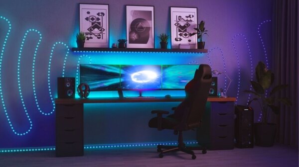 Twinkly TWD400STP-BEU - LED RGB Екстериорен димируема лента 400xLED 20 м IP44 WiFi