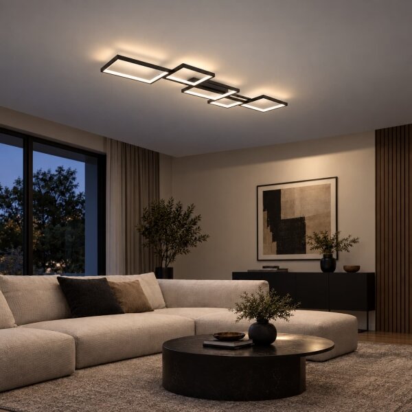 BRILAGI - LED таванно осветително тяло SHIFT LED/42W/230V 4000K 47,5x122 cm черно