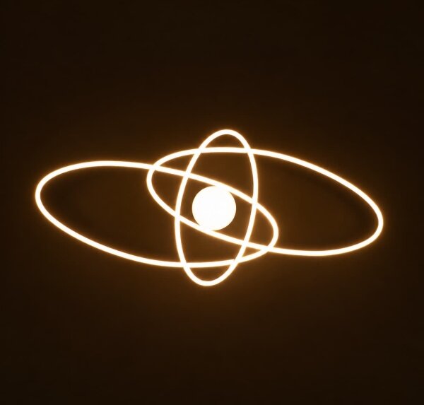BRILAGI - Димируемо LED таванно осветително тяло APOLLO LED/58W/230V 43,2x101,2 cm черно + с дистанционно управление
