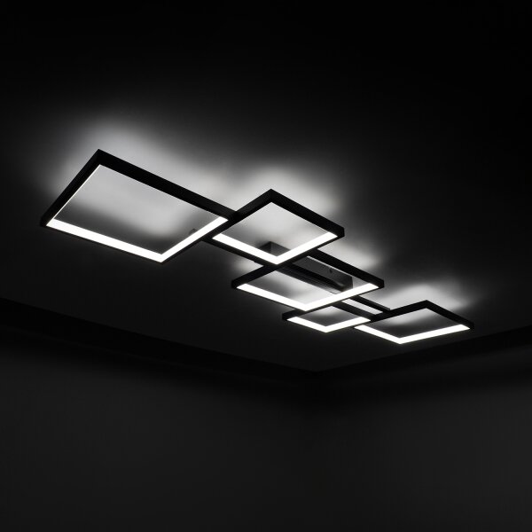 BRILAGI - LED таванно осветително тяло SHIFT LED/42W/230V 4000K 47,5x122 cm черно