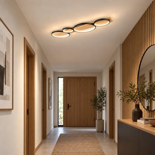 BRILAGI - LED таванно осветително тяло PLANK LED/38W/230V 4000K 40x120 cm дърво