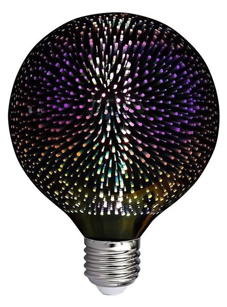 LED 3D Декоративна крушка FILAMENT G125 E27/4W/230V 3000K