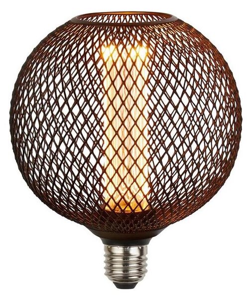 Searchlight 26003BK - LED декоративна крушка WIRE MESH E27/4,5W/230V 2700K