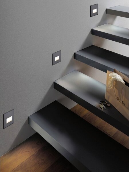 Paulmann 93094 - LED 1,2W осветително тяло EDGE за стълби 230V