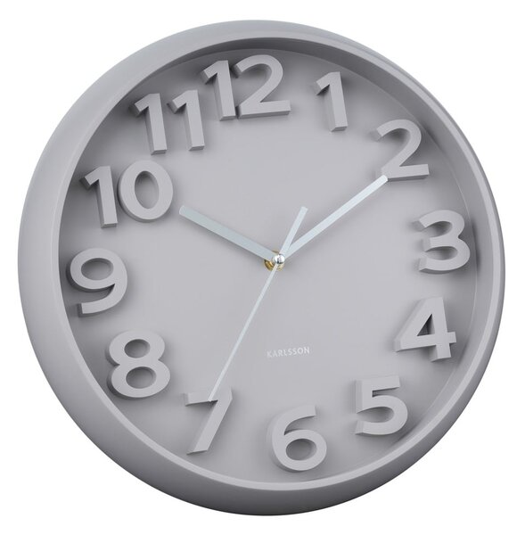 Стенен часовник ø 33,5 cm Elevated Classic Numbers – Karlsson