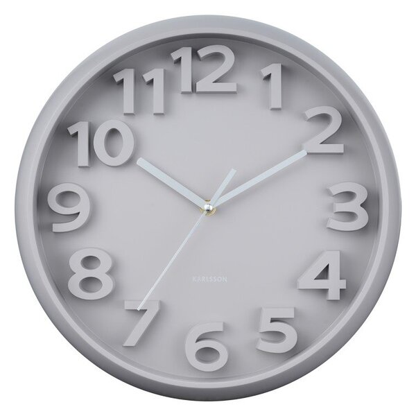 Стенен часовник ø 33,5 cm Elevated Classic Numbers – Karlsson