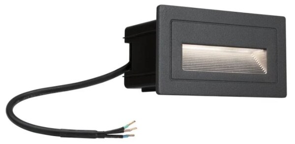 Paulmann 94383 - LED/4W IP44 Екстериорна лампа за вграждане LONG 230V