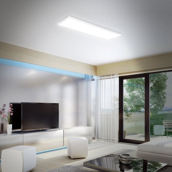 Briloner 7404-016 - RGBW LED, с възможност за димиране, повърхностно монтиран LED панел/22W/230V 4000K + дистанционно управление