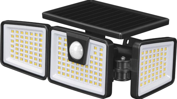 Retlux - LED соларен прожектор със сензор LED/6,5W/3,7V 1200 mAh IP44