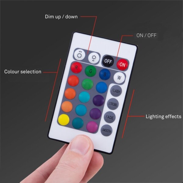 Brilo - LED RGBW Димируема лента 6,5m LED/18W/230V Wi-Fi Tuya + д.у