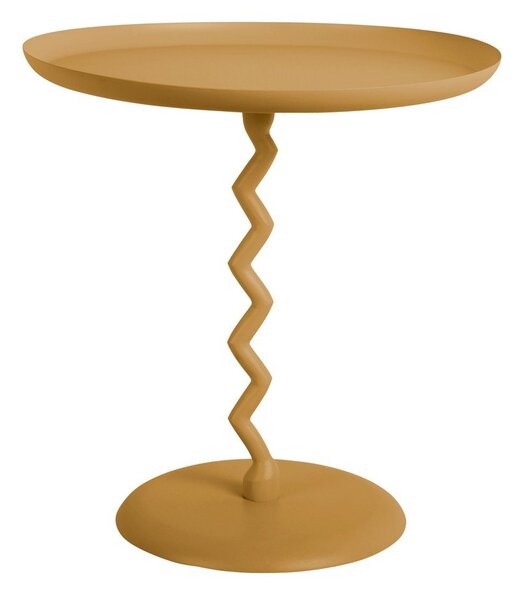 Метална кръгла странична масичка ø 40 cm Zig Zag – Leitmotiv