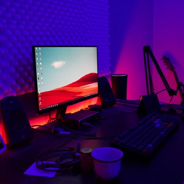Brilo - LED RGBW Димируема лента 6,6 м LED/7,5W/USB Tuya
