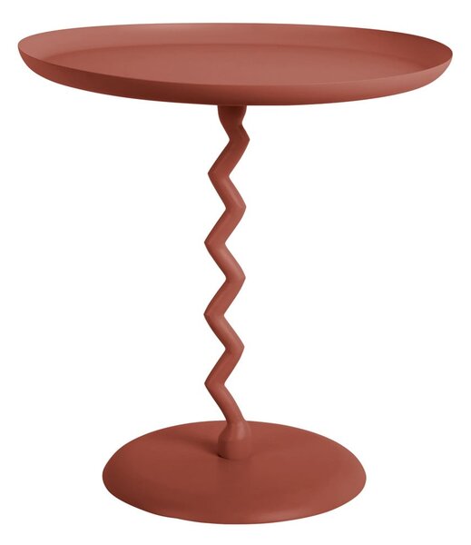 Метална кръгла странична масичка ø 40 cm Zig Zag – Leitmotiv