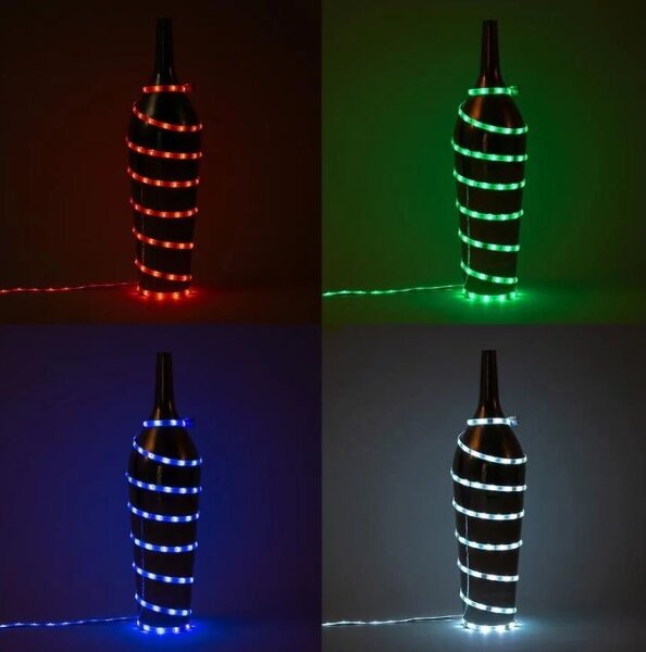 Brilo - LED RGBW Димируема лента 6,5 м LED/22W/230V + д.у