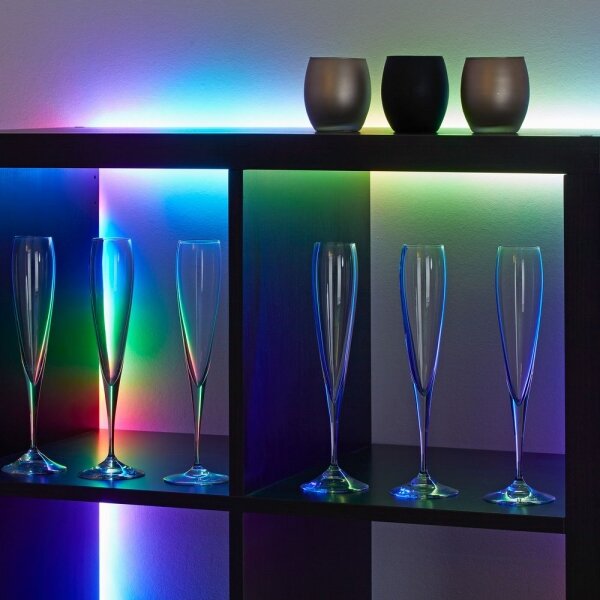 Brilo - LED RGB Димируема лента 6,6 м LED/6W/USB + д.у