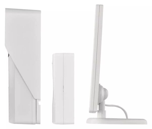 Безжичен видеозвънец със соларен панел GoSmart 4400 mAh 3xAA IP44 Wi-Fi Tuya