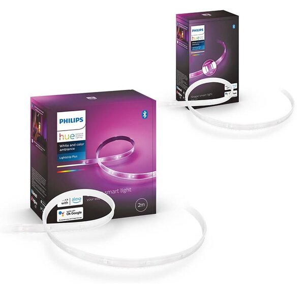 К-кт -LED RGBW Димируема лента Philips Hue WACA 2m 20W/230V + лента 1 м 11W/12V