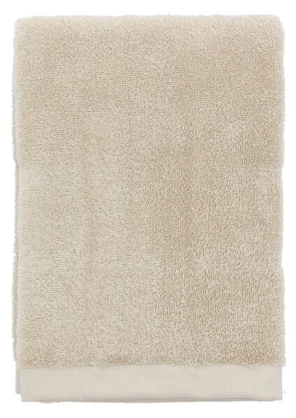 Бежова памучна хавлиена кърпа от тери 70x140 cm Comfort – Södahl