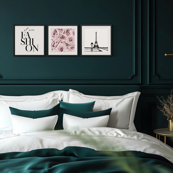 Картини в комплект от 3 бр. 30x40 cm Parisienne – Styler