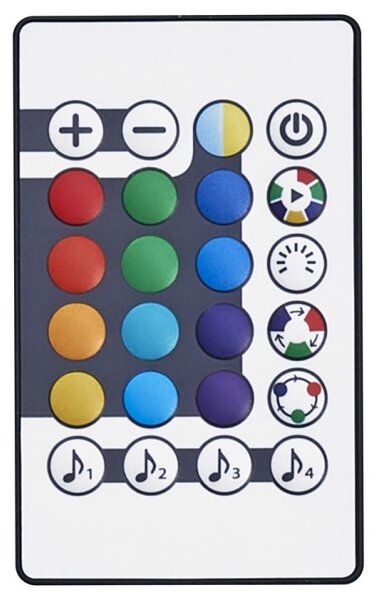Ledvance - LED RGB Димируема лента FLEX AUDIO 3 м LED/12,5W/230V + д.у