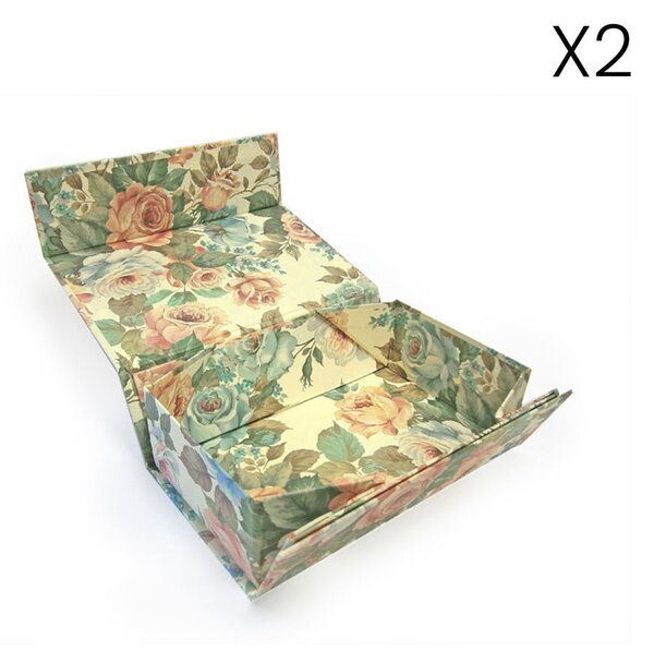 Подаръчни кутии в комплект от 2 броя 12x20 cm Lady Rose - Kartos