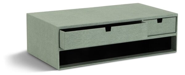 Картонен органайзер с чекмеджета за докумнети Ted Canvas Paper Laminate – Bigso