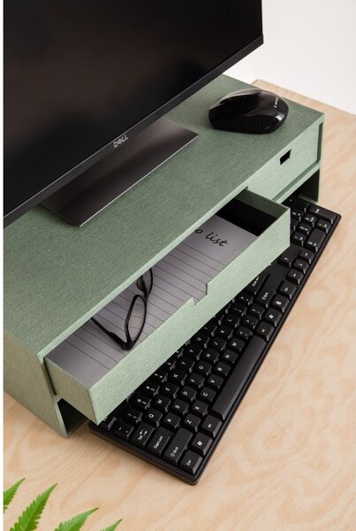 Картонен органайзер с чекмеджета за докумнети Ted Canvas Paper Laminate – Bigso