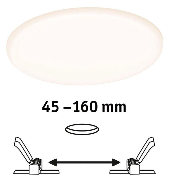 Paulmann 92389 - LED/17W IP44 Плафон за вграждане за баня VARIFIT 230V