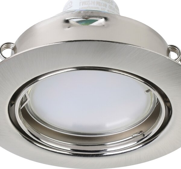 Eglo 94408 - Комплект от 3 LED вградени осветителни тела PENETO 3xGU10-LED/5W/230V