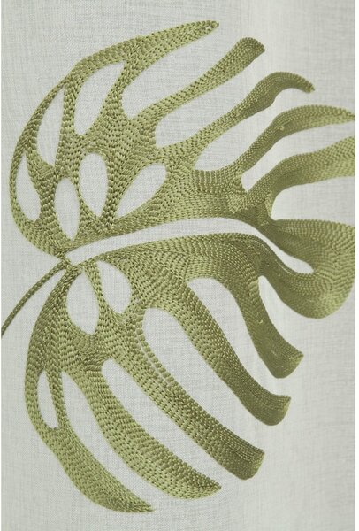 Бяло-зелена завеса от воал 135x245 cm – Sehlbach