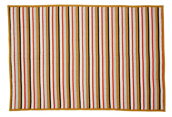 Hübsch - Pavilion Plaid Striped Ochre/Multi Hübsch