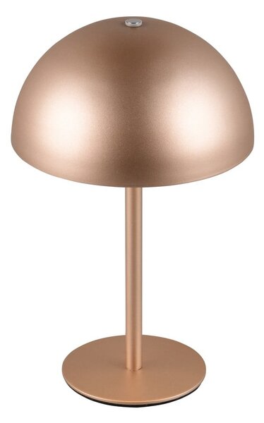 LED настолна лампа в бронзов цвят с метален абажур (височина 21 cm) Munoz – Reality