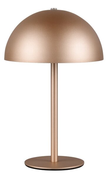 LED настолна лампа в бронзов цвят с метален абажур (височина 21 cm) Munoz – Reality